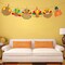 Turkey Cutouts 54 Pcs Thanksgiving Cut-Outs Fall Decor for Party Classroom Decoration